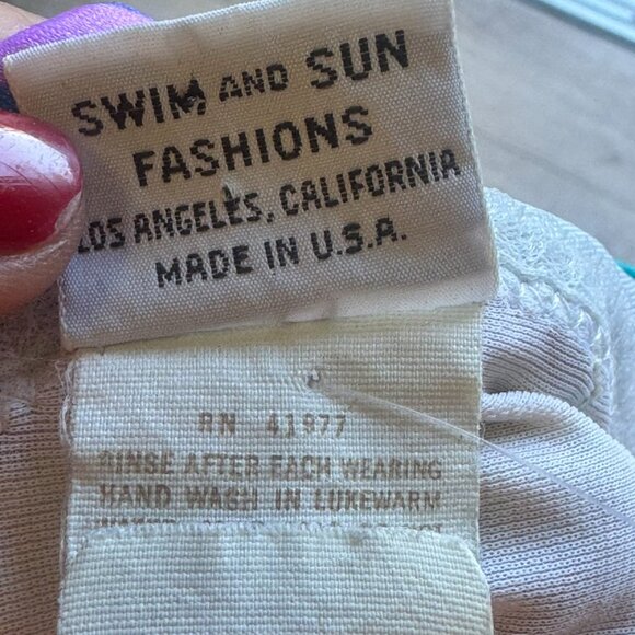 1960s DeWesse Designs Swim Halter Bra Maxi Dress Size 8 - Picture 11 of 12